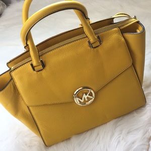 Authentic Michael Kors Bag (Yellow)